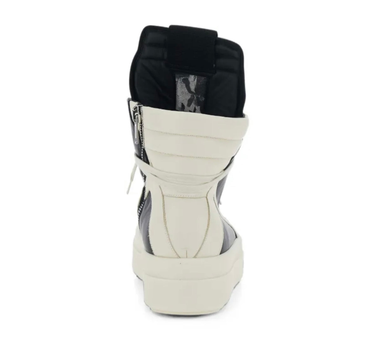 Jumbolance Geobasket Black&White Panelled Sneakers